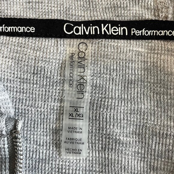 Calvin Kline Performance Waffle Hoodie sz XL - Picture 2 of 6